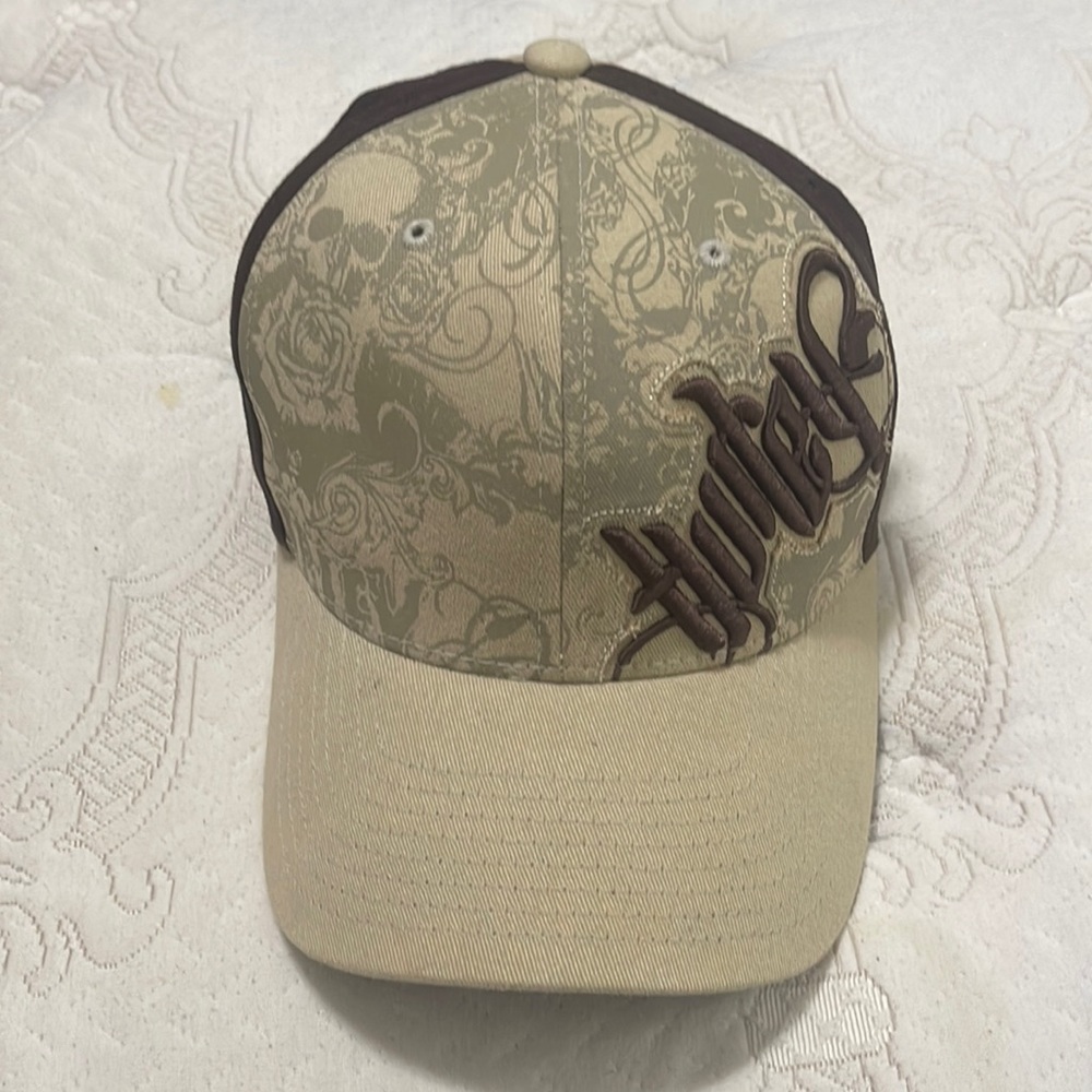 Hurley fitted hat! Great condition! Khaki and brown! OBO